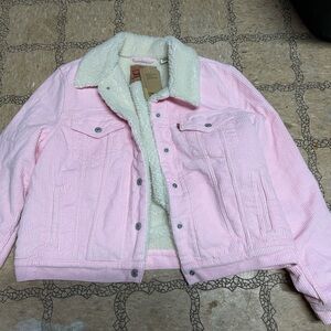Pink Levi’s jacket
